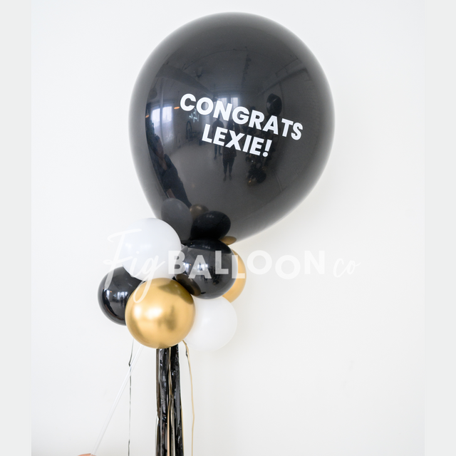 Custom Graduation Balloon Wand