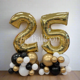 Graduation Year Balloon Number Stack ('25)