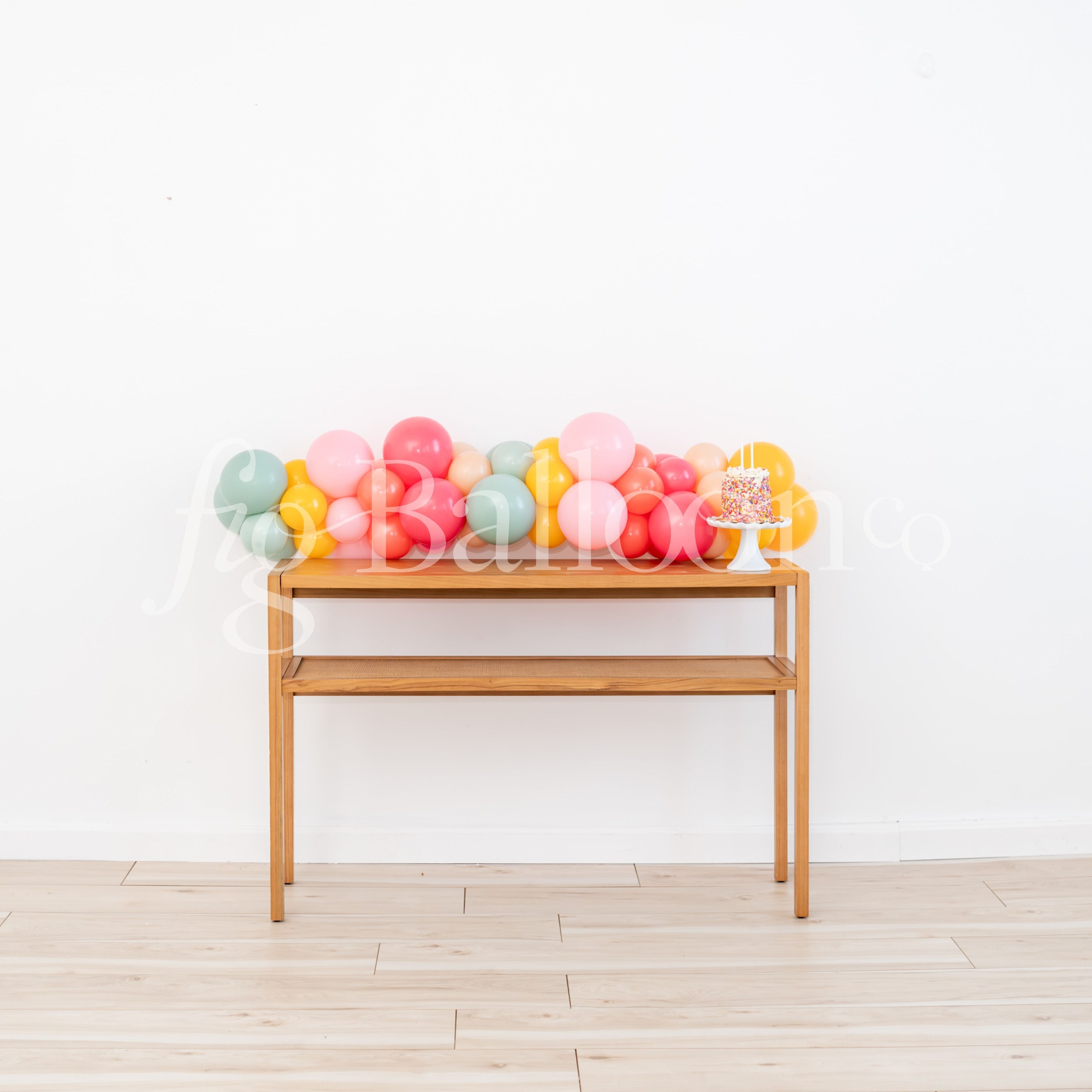 Mini Balloon Garland 4feet