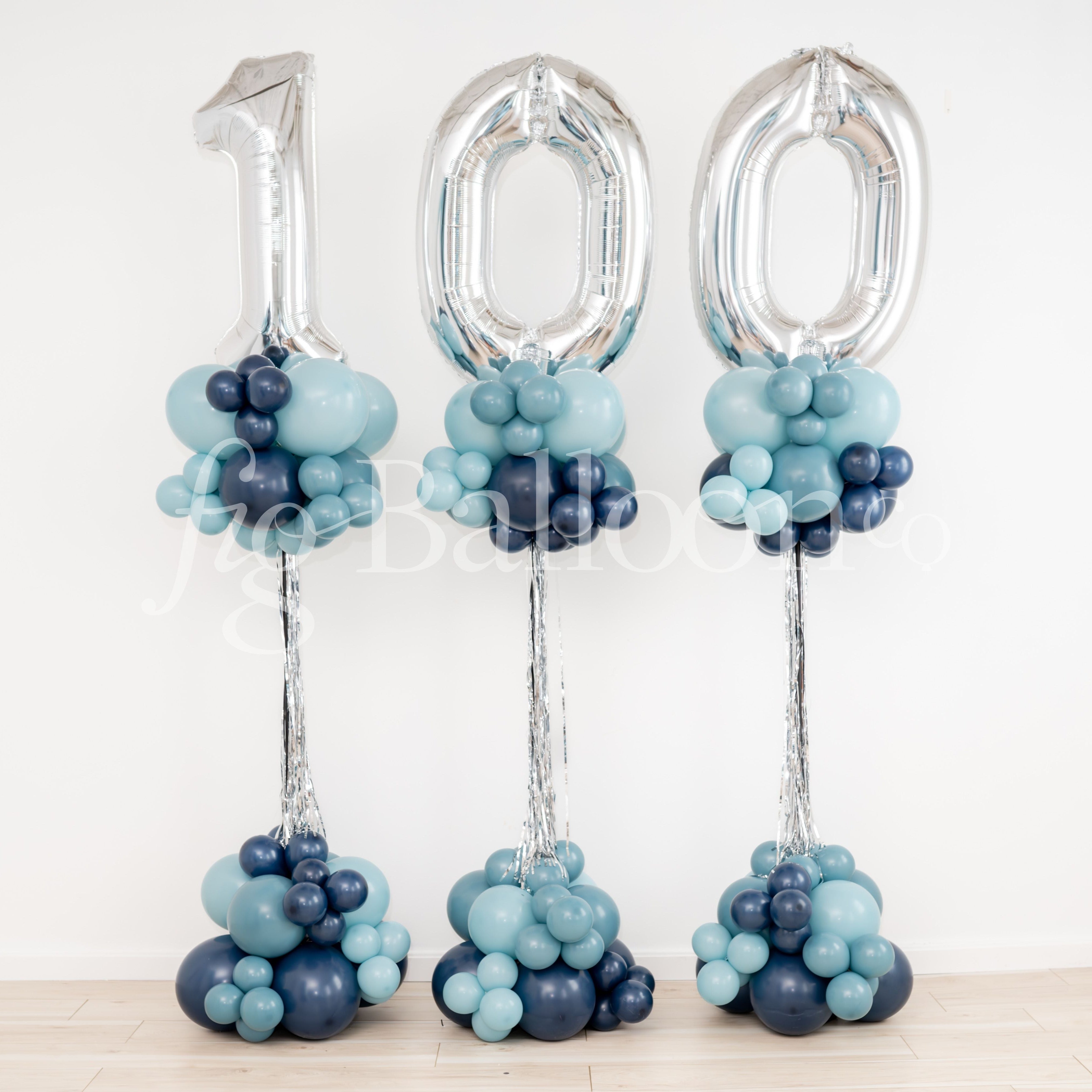 Number Balloon Party Pole