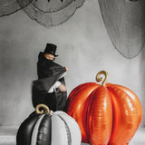 Orange 3D Pumpkin Balloon