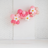 Flower Power Balloon Garland