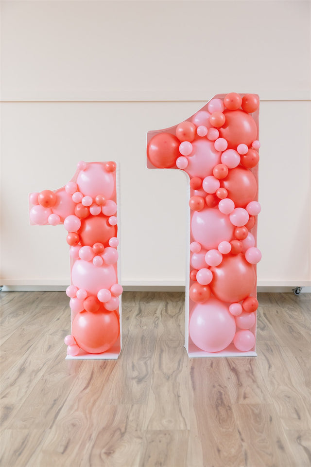 Balloon-Filled Shapes and Numbers