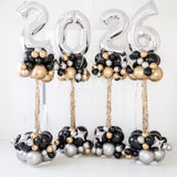 '2026' NYE Noir Party Poles!