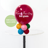 Customizable Back to School Tabletop Stack