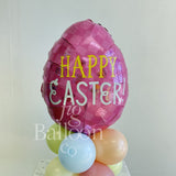 Happy Easter Egg Tabletop Stack (Reversible Pink & Blue)