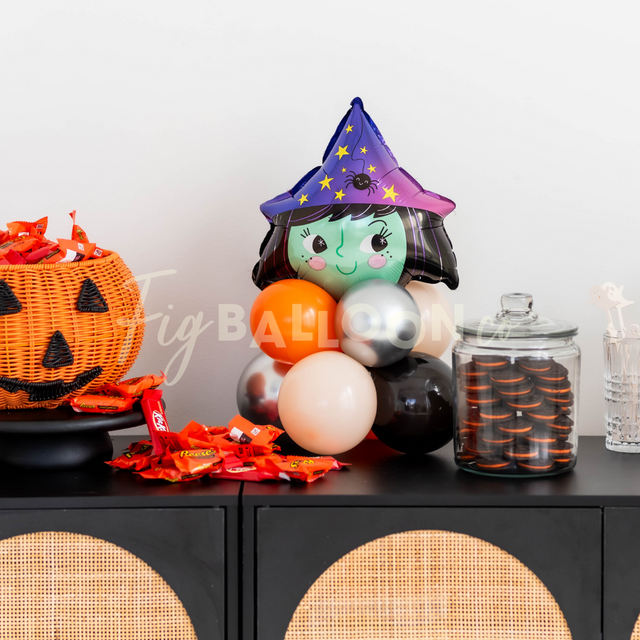 Halloween Witch Tabletop Centerpiece