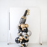 NYE Noir Bubbling Champagne Column