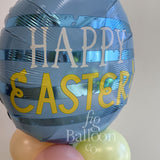 Happy Easter Egg Tabletop Stack (Reversible Pink & Blue)