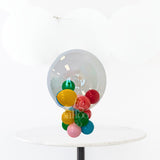 Customizable Balloon Filled Back to School Tabletop Stack