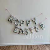 "Hoppy Easter" Balloon Banner