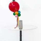 Back To School Apple Balloon Wand