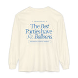 The Best Parties Have Fig Balloons Long Sleeve TShirt