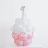 Cupcake Balloon Stack