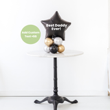 Customizable Tabletop Star Balloon Stack