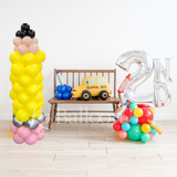 School Pencil Balloon Column