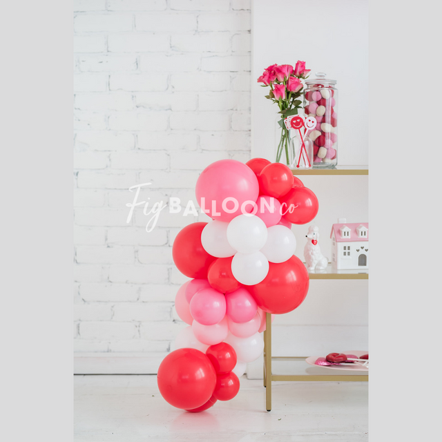 Reds & Pinks Mini 2ft Balloon Garland
