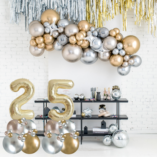 '25 NYE Balloon Number Stacks