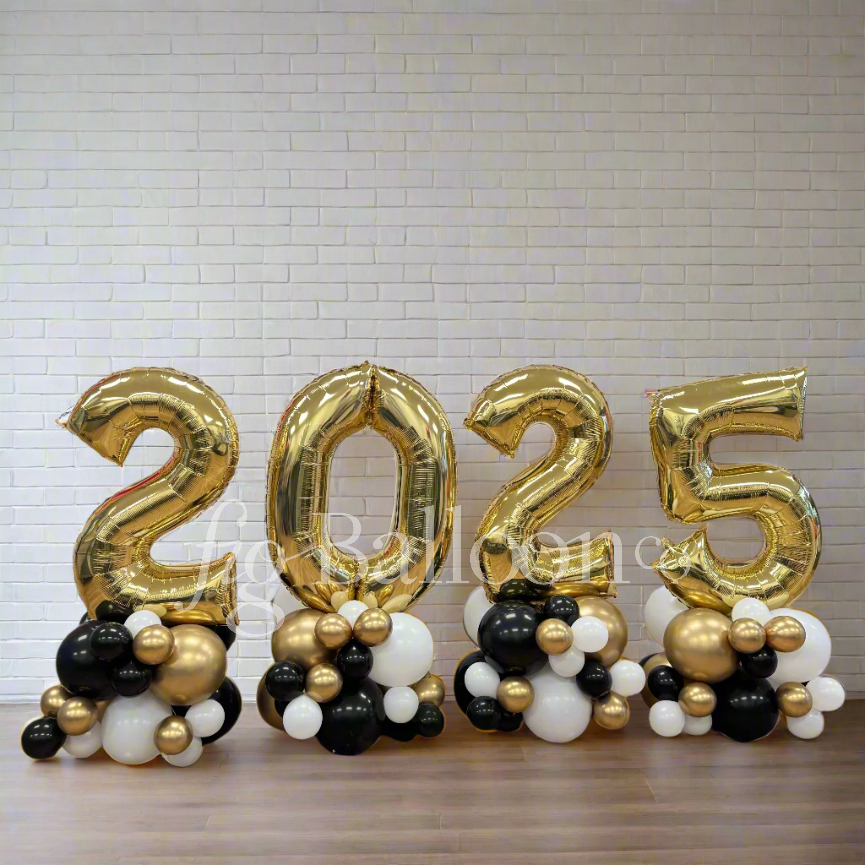 2025 Graduation Number Stack Balloons