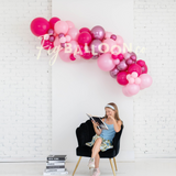 Barbie Pink Balloon Garland