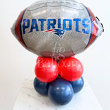 Patriots Super Bowl Football Tabletop Stack