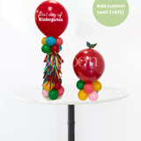 Back to School Adjustable Height Balloon Stand