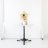 Customizable Star Photo Tabletop Balloon Stack