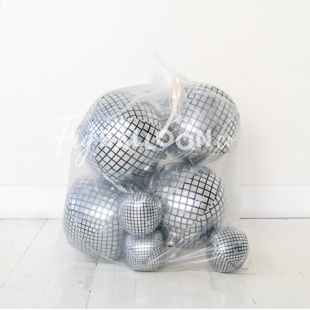 Disco Balls Bag Of Balloons Fig Balloon Co.