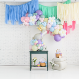 Easter Bunny Tabletop Balloon Cluster