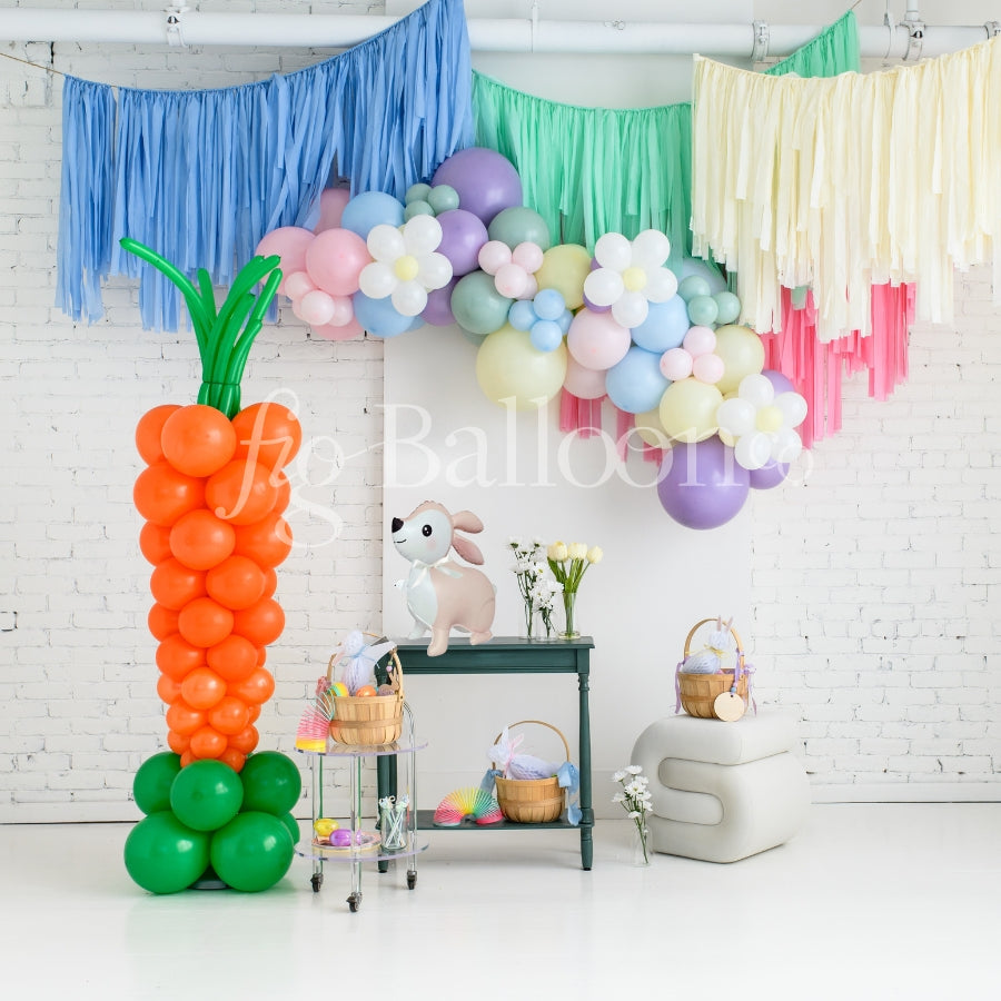 Simple Rabbit Balloon Bunny Rabbit Balloon – Fig Balloon Co.