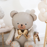 Sitting Teddy Bear Balloon