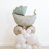 Baby Carriage Balloon Stack