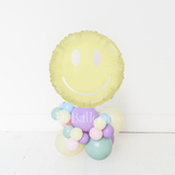 Smiley Face Topper Balloon Stack