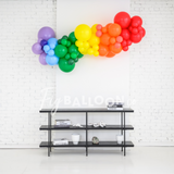 Rainbow Balloon Garland