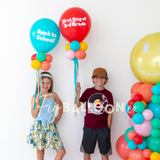Back To School Balloon Wand