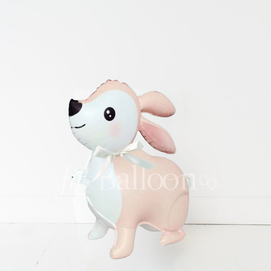 White Balloon Rabbit Bunny Rabbit Balloon – Fig Balloon Co.