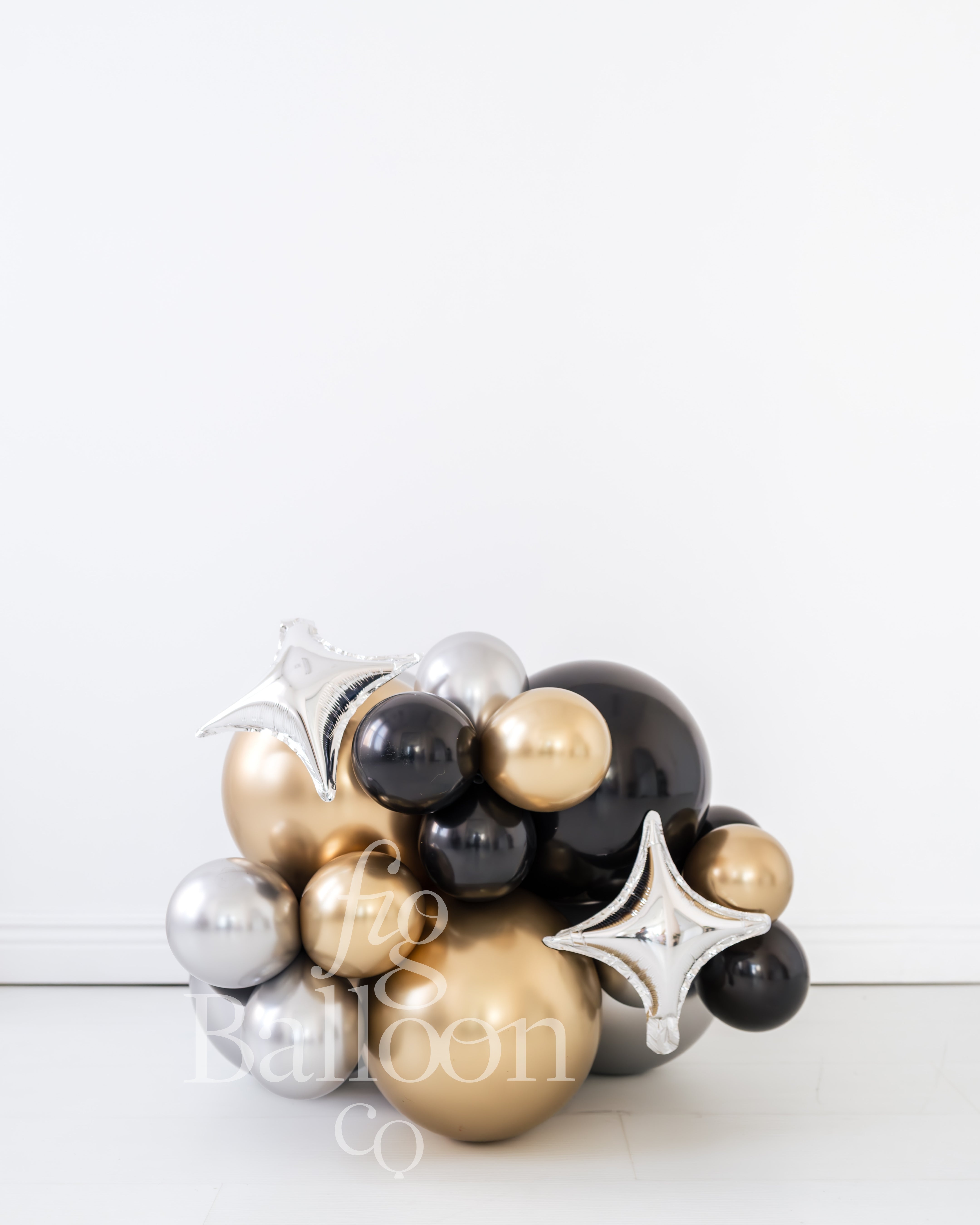 Grad Balloon Stack Graduation Balloon Cluster! – Fig Balloon Co.
