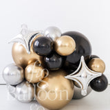 NYE Noir Balloon Cluster!