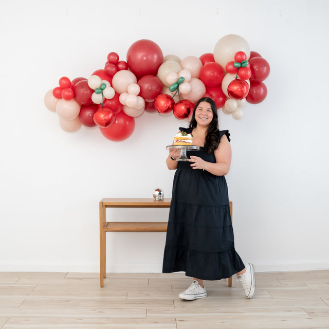 Cherry Balloon Garland