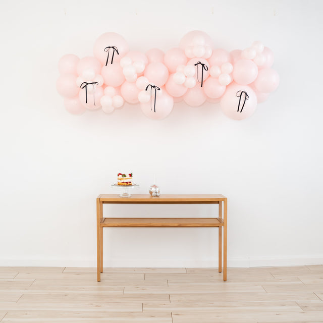 Ribbon Bows Balloon Garland