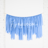 Blue Fringe Vinyl Banner