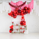 Valentines Gummy Bear Balloon Cluster