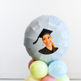 Customizable Photo Tabletop Balloon Stack