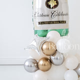 NYE Spilled Champagne Stack