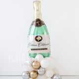 NYE Spilled Champagne Stack