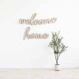 Welcome Home Balloon Banner
