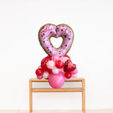 Donut Heart Valentines Heart Stack