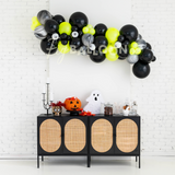 Spooky Neon Halloween Balloon Garland