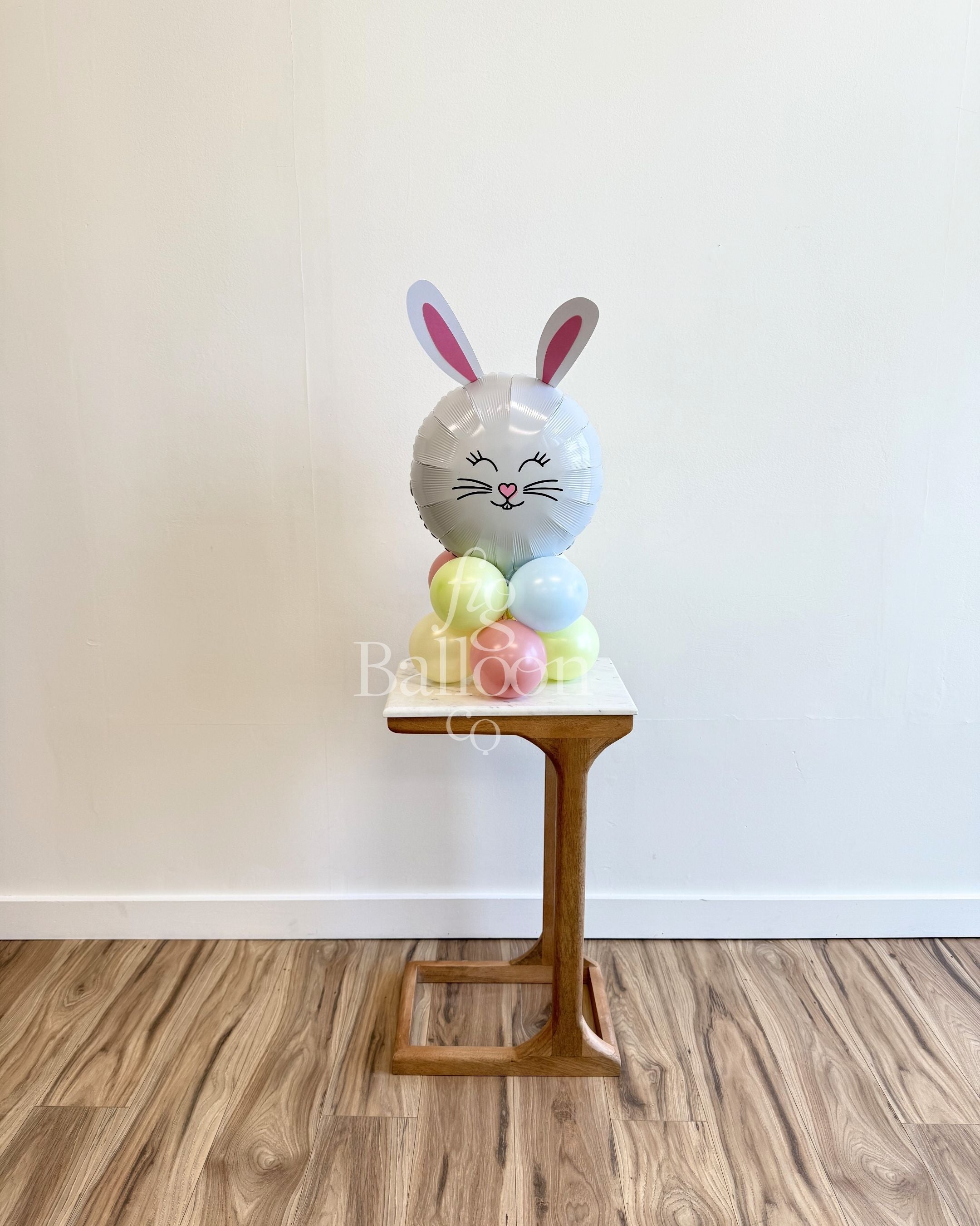 Reaster Rabbit Balloon Stack Easter Bunny Tabletop Stack – Fig Balloon Co.