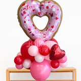 Donut Heart Valentines Heart Stack